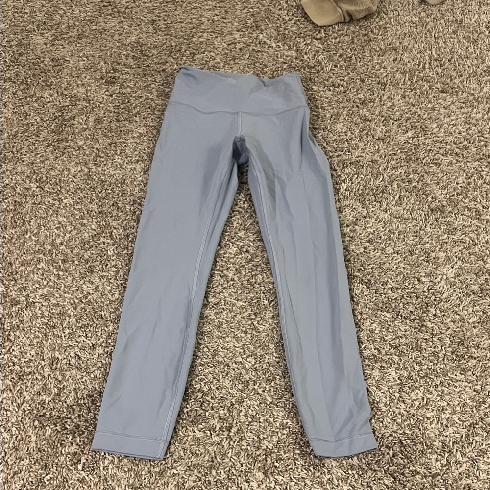 Light Blue High-Waisted Leggings